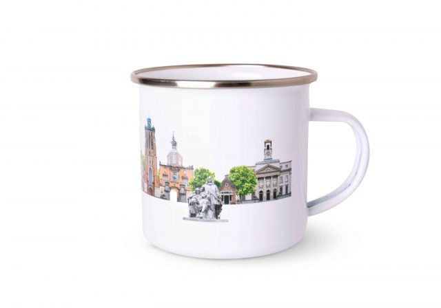 Emaille mok Dordrecht