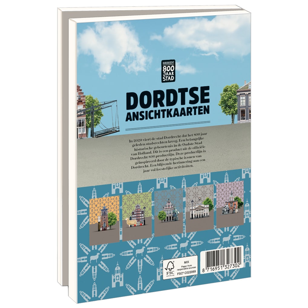 Kaartenmapje Dordrecht - Afbeelding 2