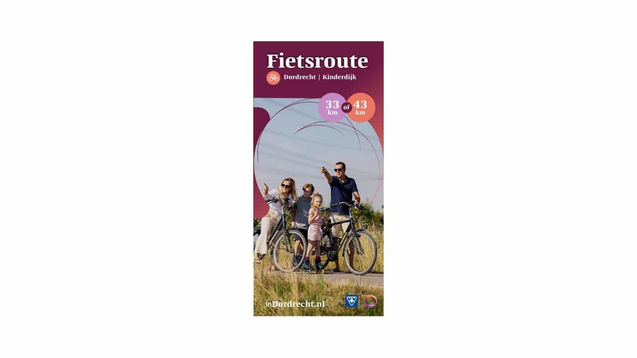 VVV Dordrecht fietsroute Dordrecht Kinderdijk