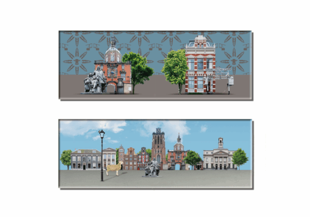 VVV Dordrecht magneten Dordrecht monumenten