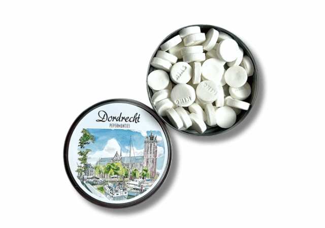 VVV Dordrecht blikje pepermunt Dordrecht