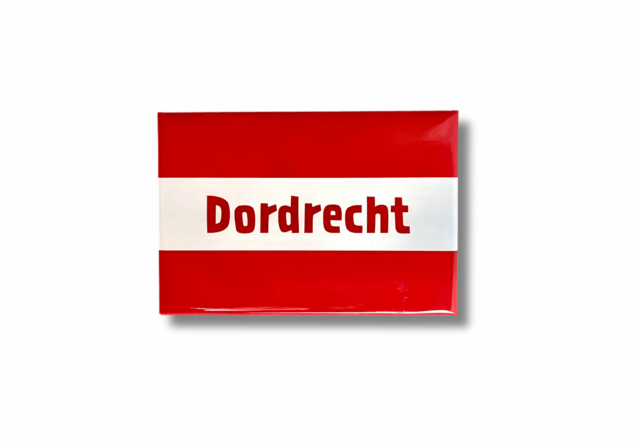 VVV Dordrecht magneet Dordrecht vlag