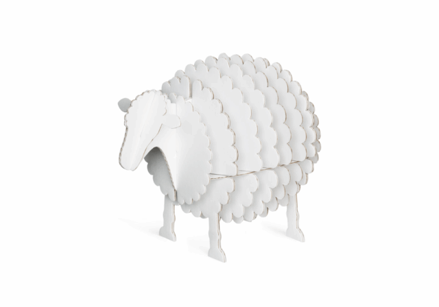 VVV Dordrecht kartonnen schaap Wolly