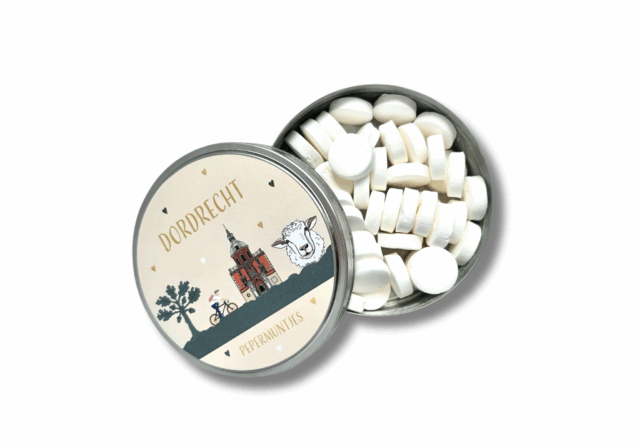 VVV Dordrecht Blik pepermuntjes Dordrecht schaap