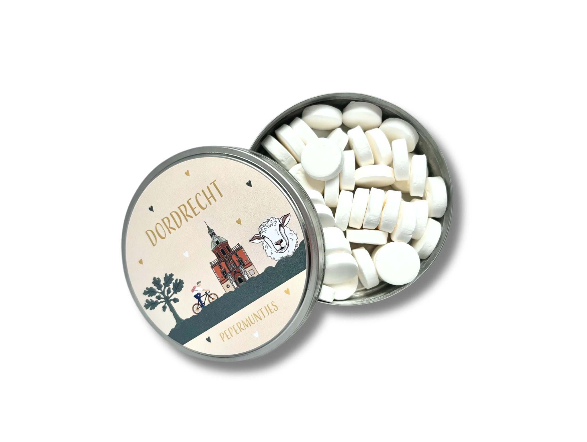 VVV Dordrecht Blik pepermuntjes Dordrecht schaap